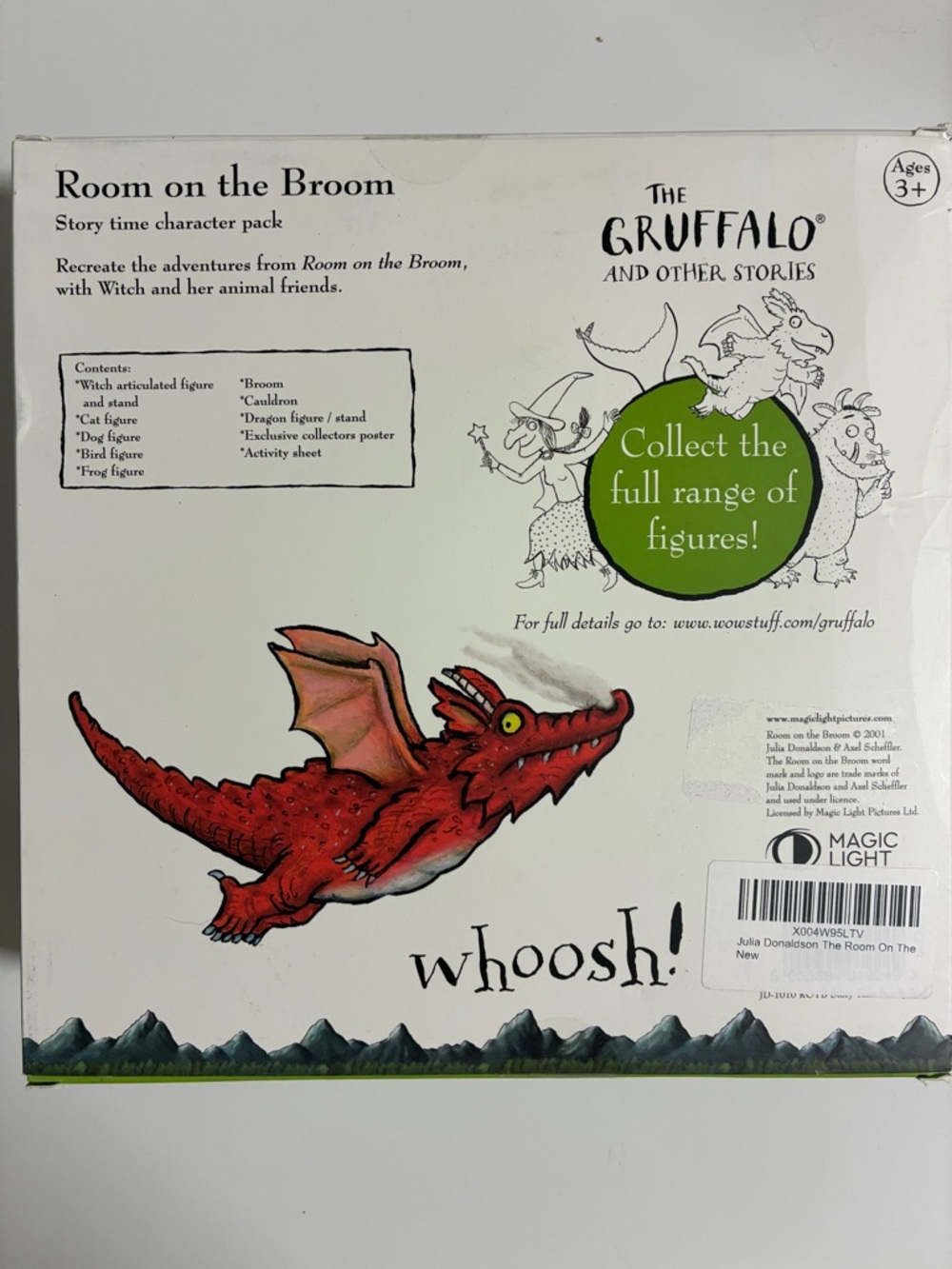 New in Box Room on the Broom Story Time Character Pack - Picture 4 of 4